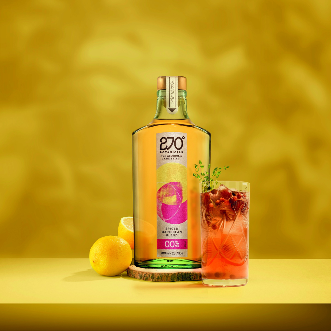 270° Botanicals Spiced Caribbean Blend Rum Alternative