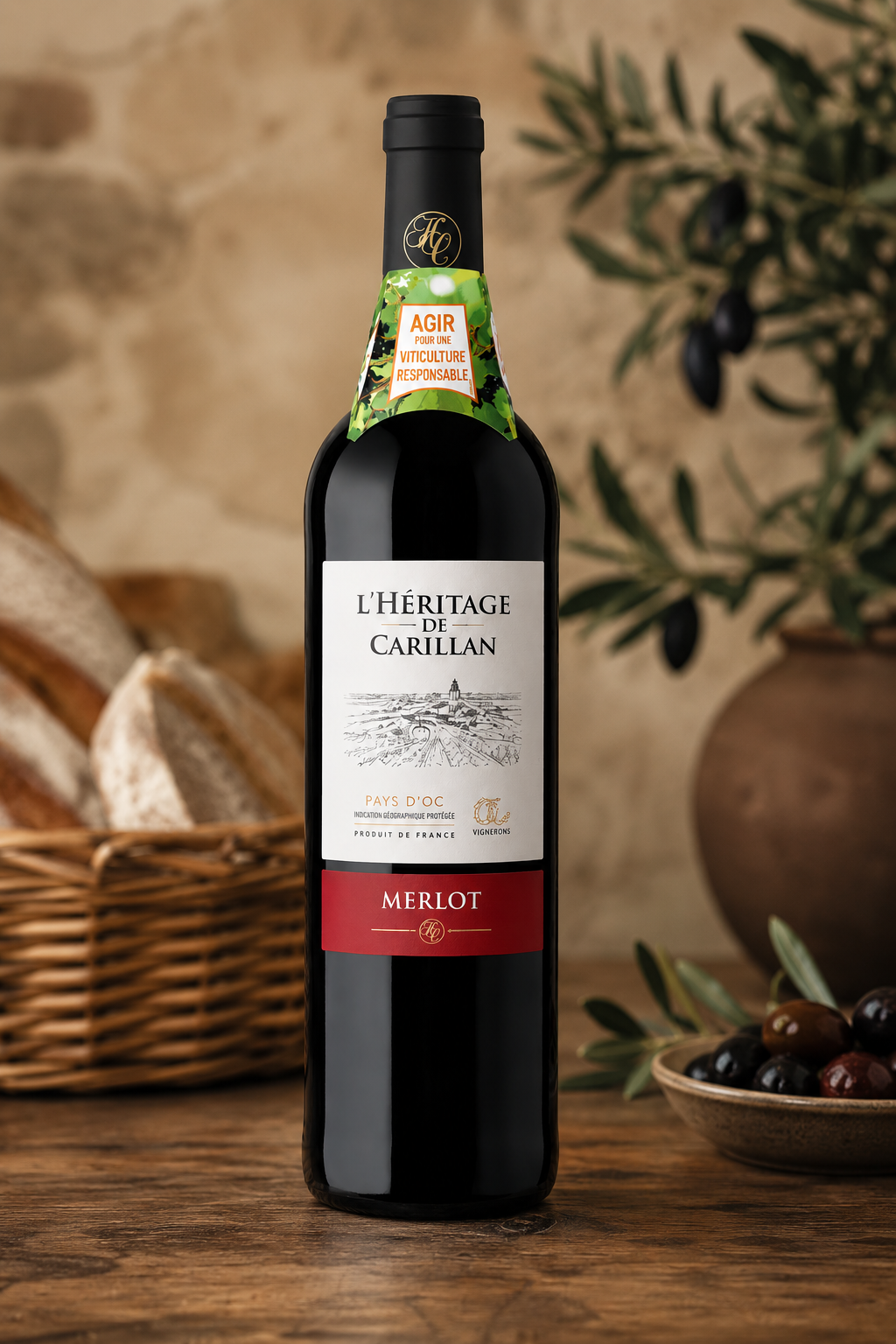 L'Heritage de Carillan Agir, Merlot