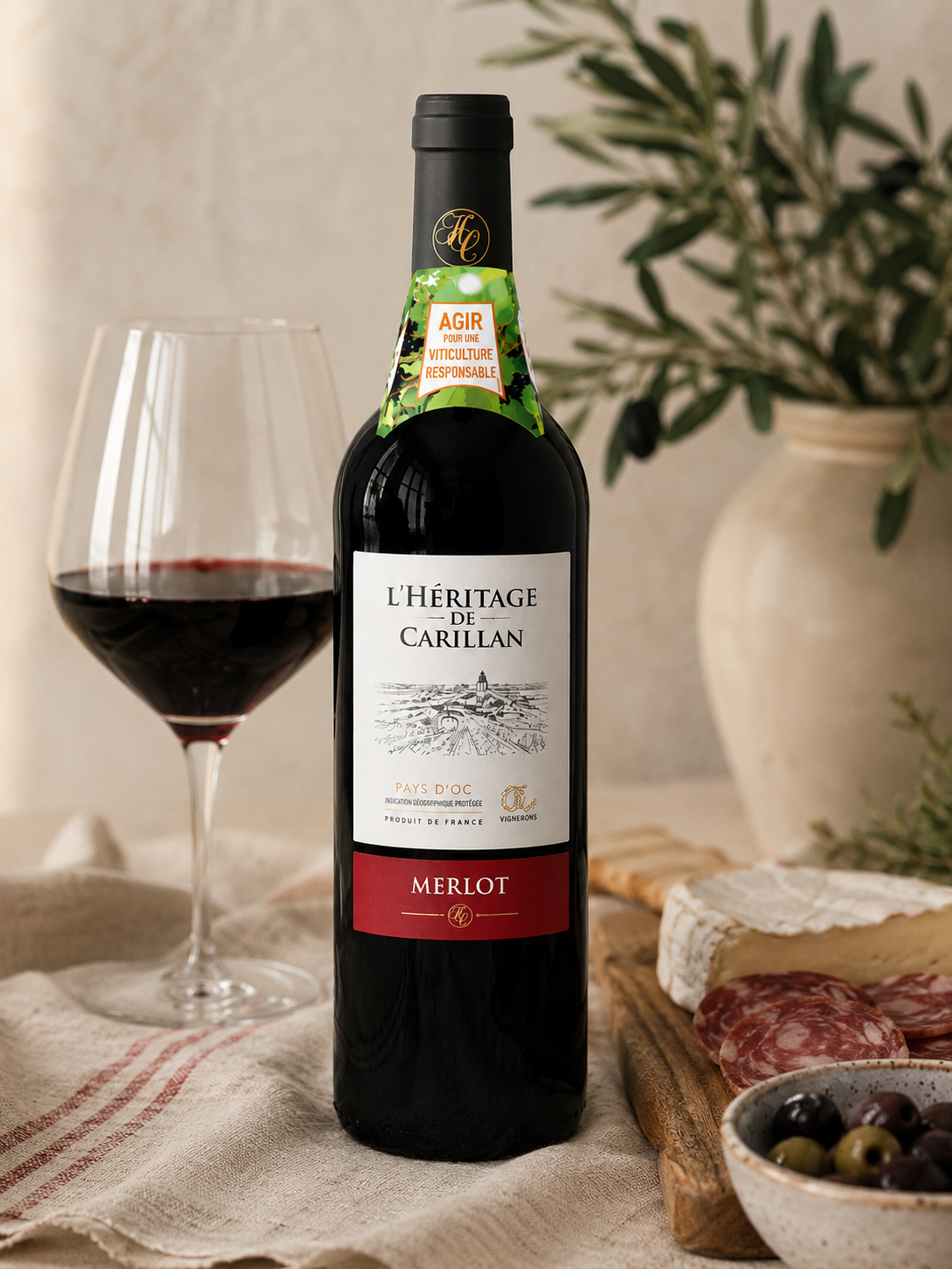 L'Heritage de Carillan Agir, Merlot