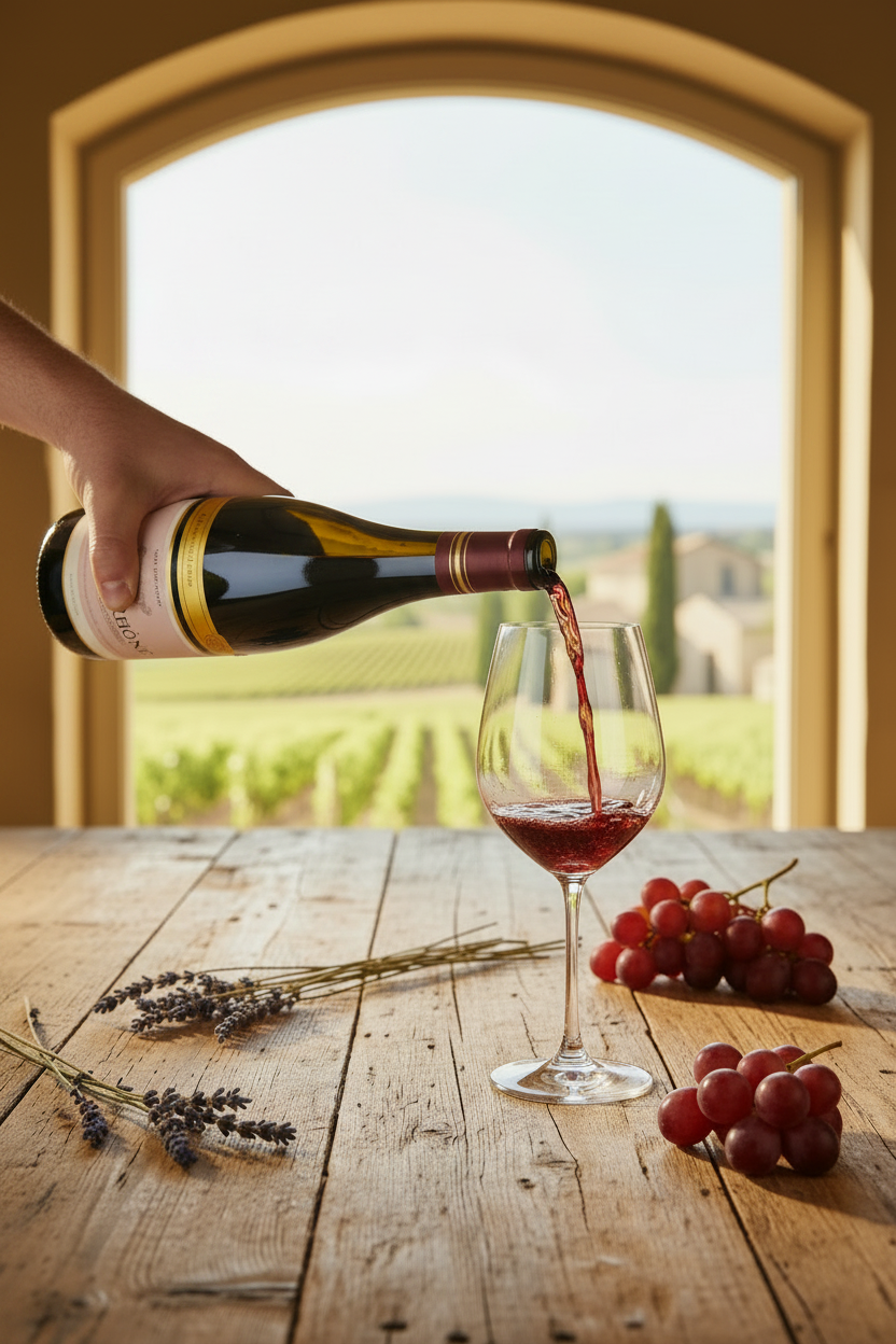 Cuvée des Cardiniers, Côtes du Rhône