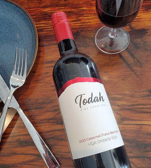 Todah Cabernet Franc–Baco Noir VQA